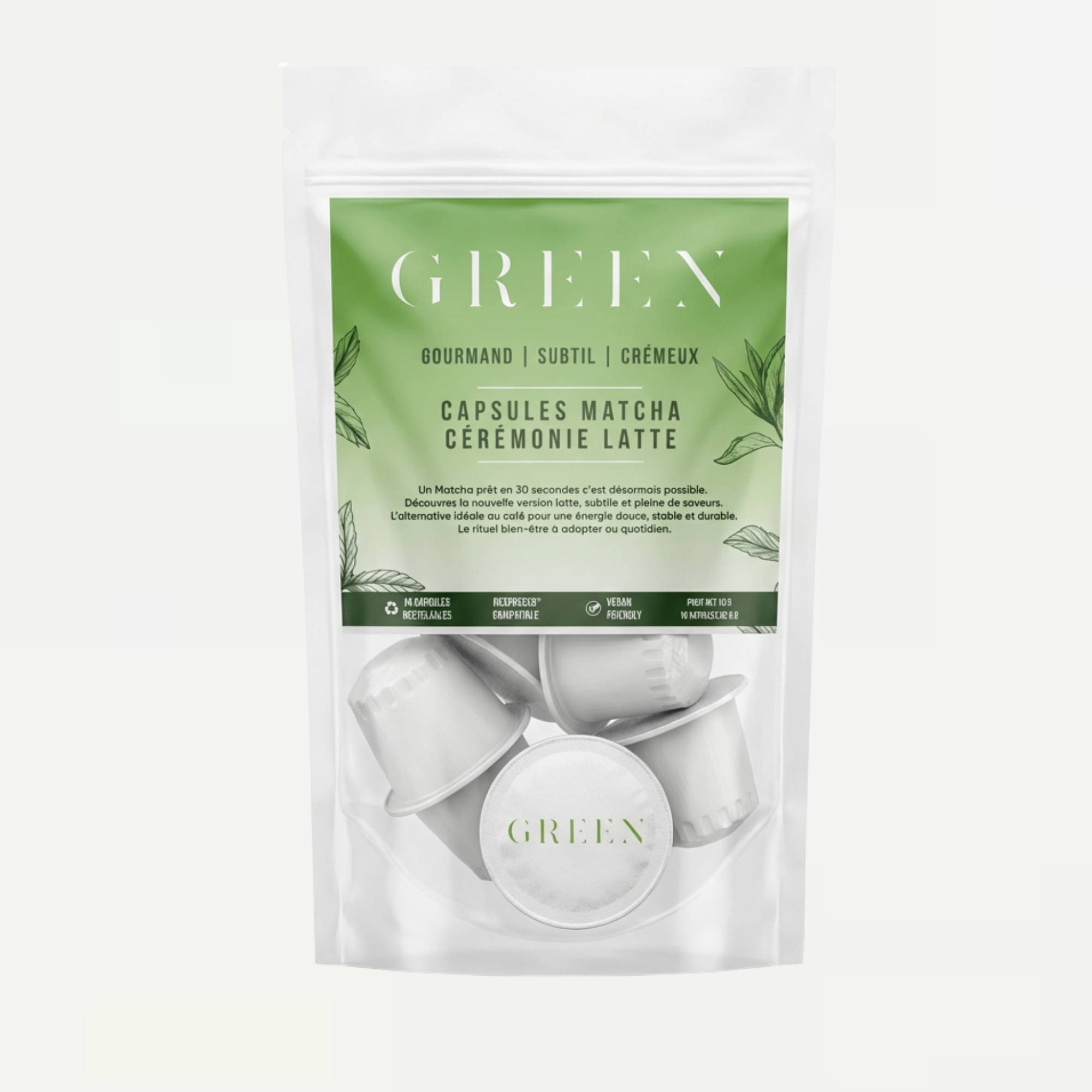 CAPSULES MATCHA CÉRÉMONIE LATTE