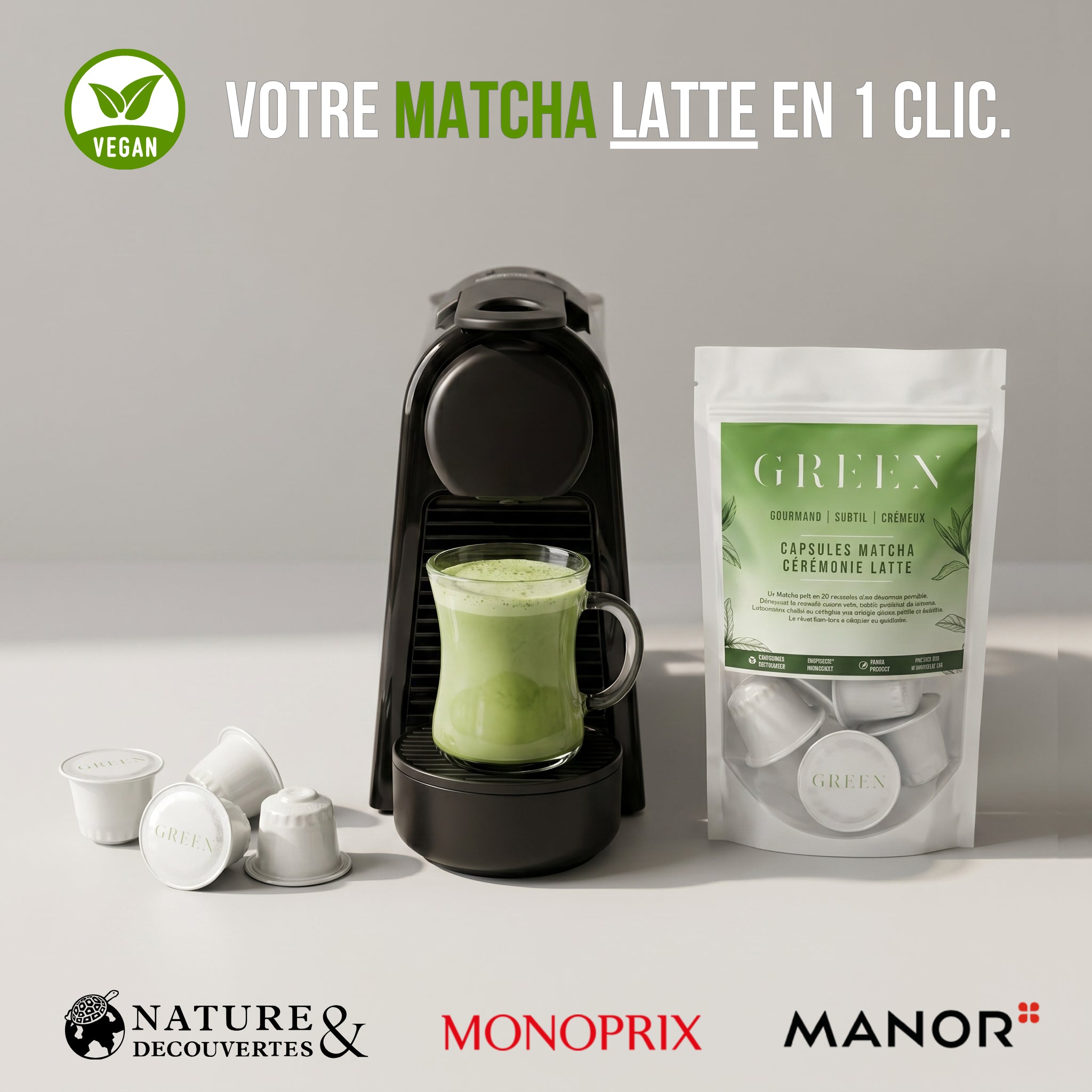 CAPSULES MATCHA CÉRÉMONIE LATTE